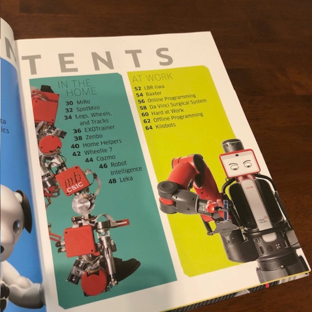 Robot Hardcover Book. - Picture 9 of 16